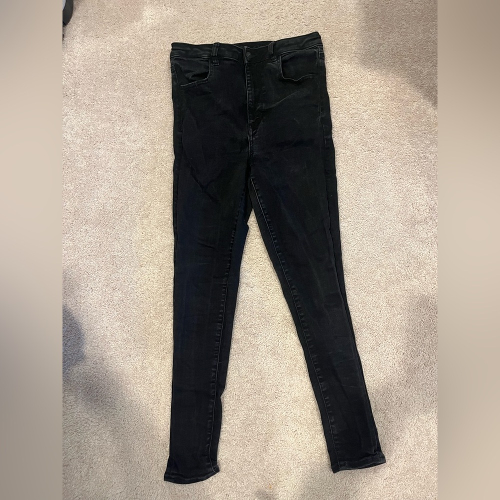American eagle skinny black jeans
